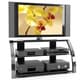 Sonax ML-1454 Milan Hybrid Gun Metal TV Stand - Bed Bath & Beyond - 7786088