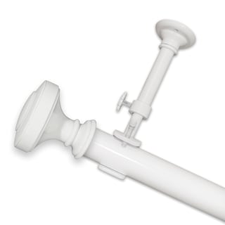Bold Pole Double 90 To 144 Inch Adjustable Window Rod Set