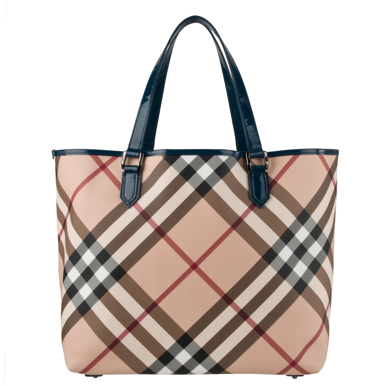 burberry medium nova check tote bag