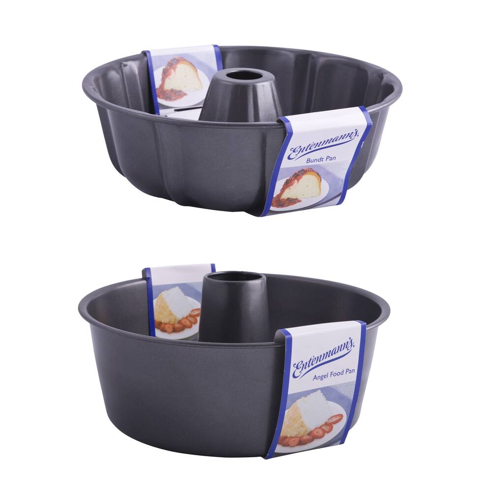 Entenmann's Bundtform and Angel Cake Pan Set