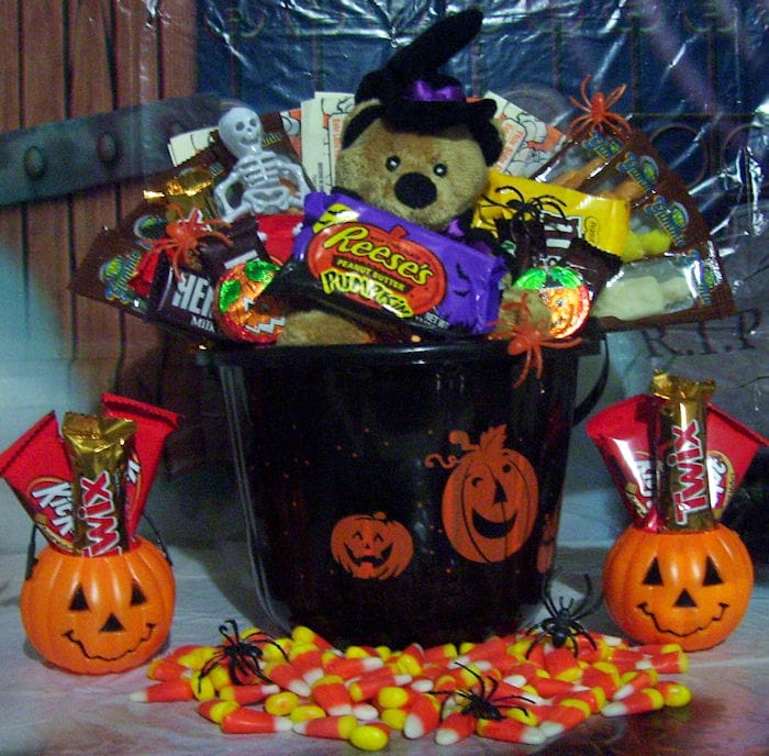 Pumpkin Patch Halloween Gift Bucket