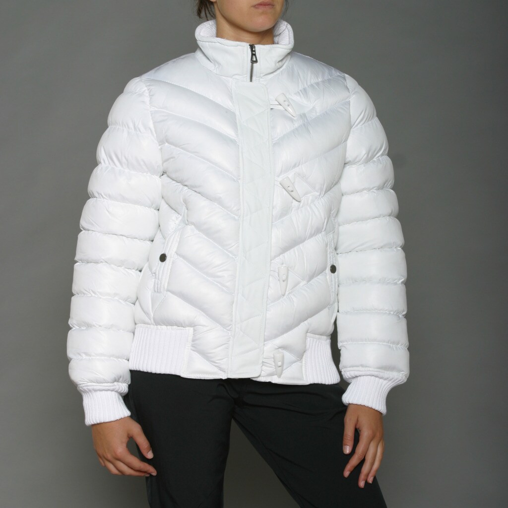 Shop Lexen Women's White Puffer Jacket - Free Shipping Today - Overstock.com - 6298491