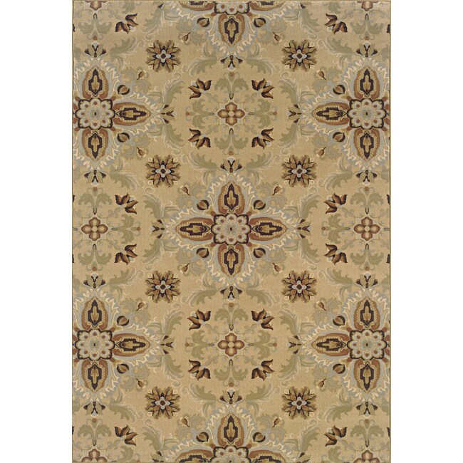 Astoria Gold/ Green Transitional Area Rug (10 x 127)