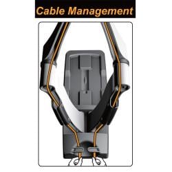 Dyconn Invisible XL Slim Articulating 26 to 60 inch TV Wall Mount