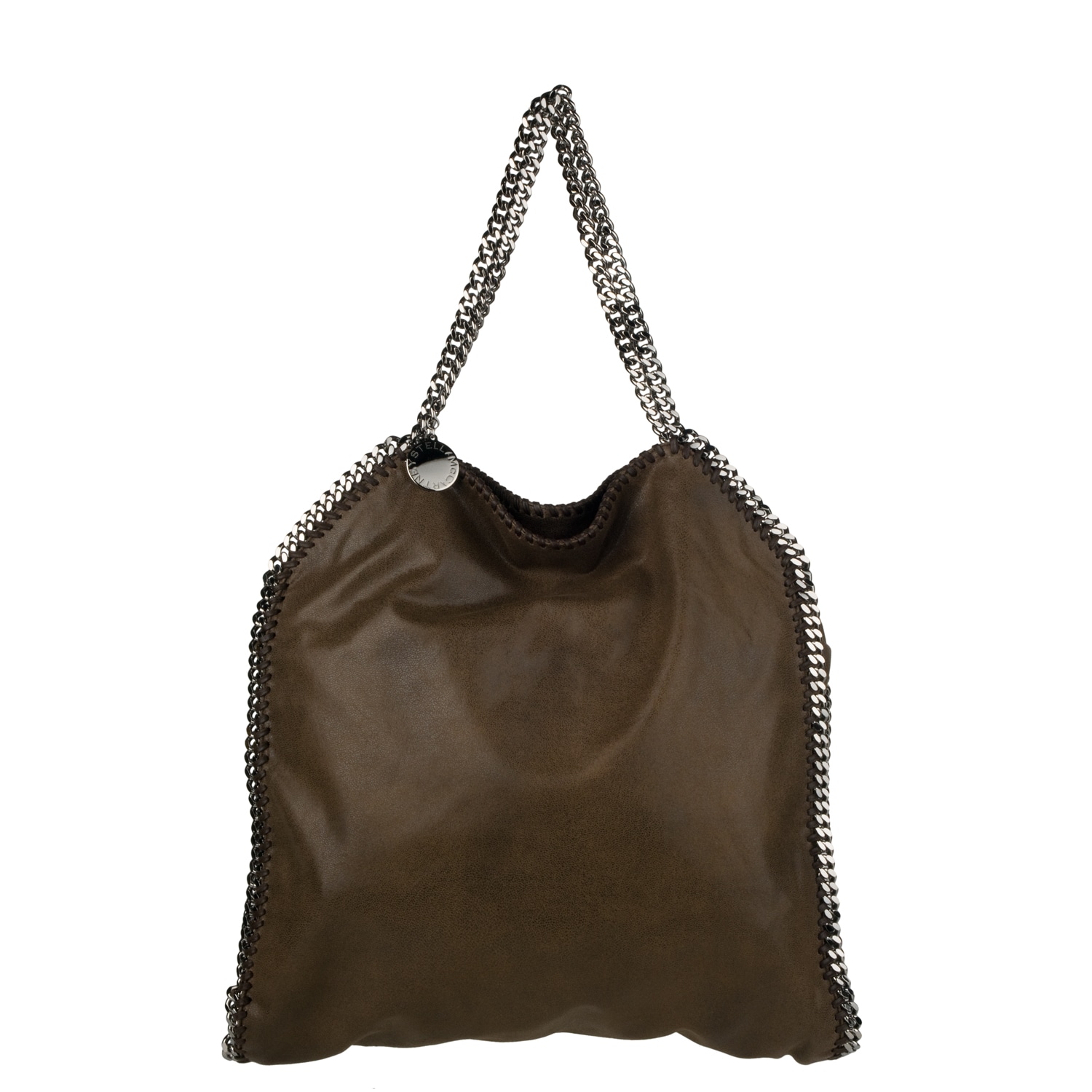 Stella McCartney Shaggy Deer Falabella Brown Tote Bag