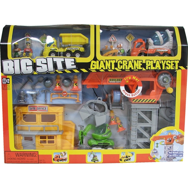 Big site. Big site набор giant Crane Playset. Keenway big site. Игровой набор гигант Альфа Вольф. Игровой набор гигант Тонг.