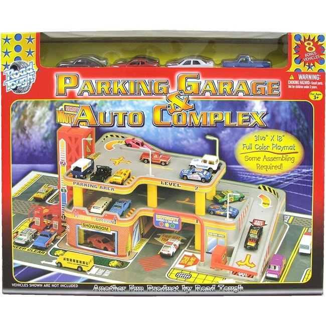 Road Tough Parking Garage and Auto Complex Playset  