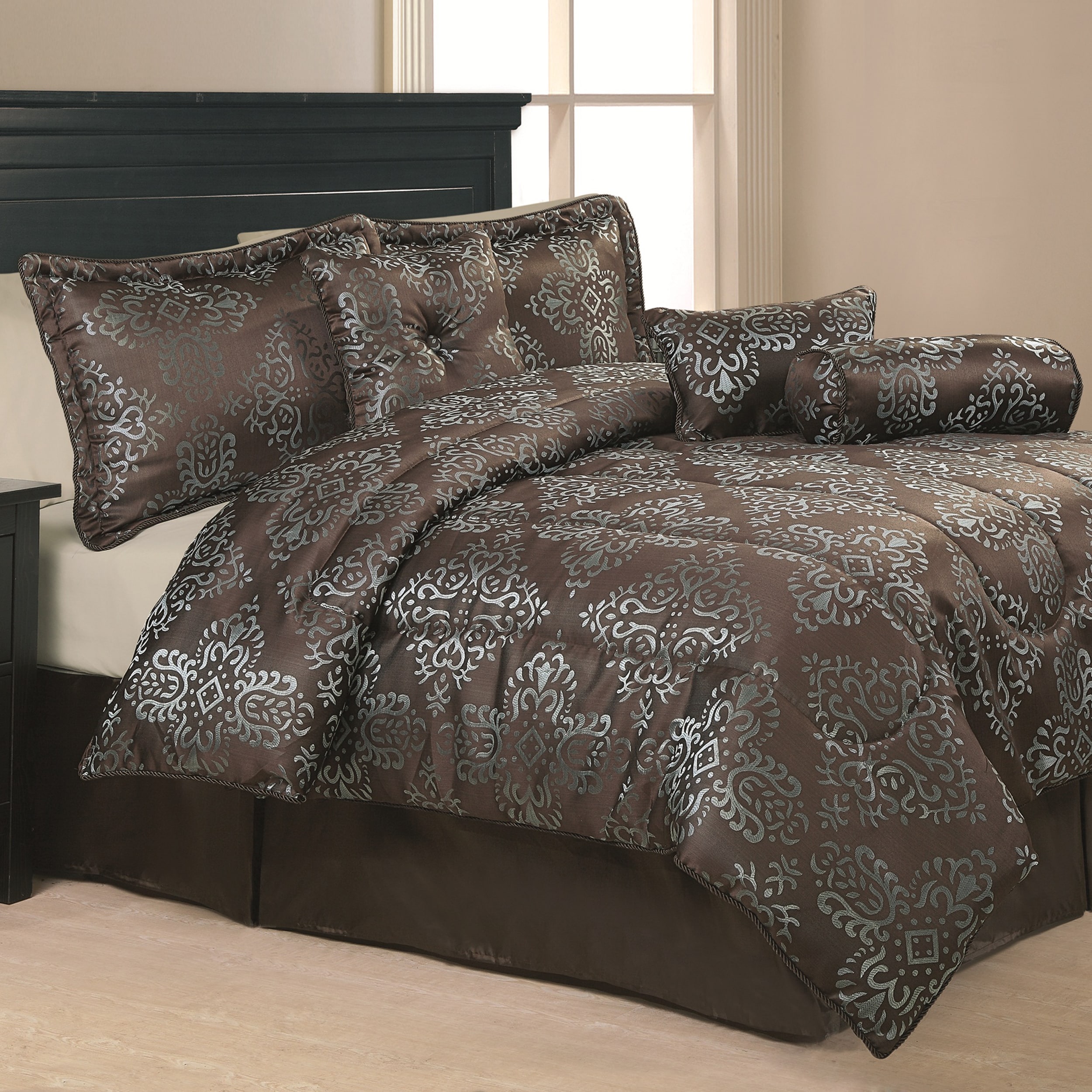 Marseille Jacquard 7 Piece Comforter Set