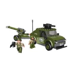 Mega Bloks Blok Squad Army Trooper SUV Play Set