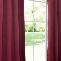 Burgundy Thermal Blackout 96 inch Curtain Panel Pair