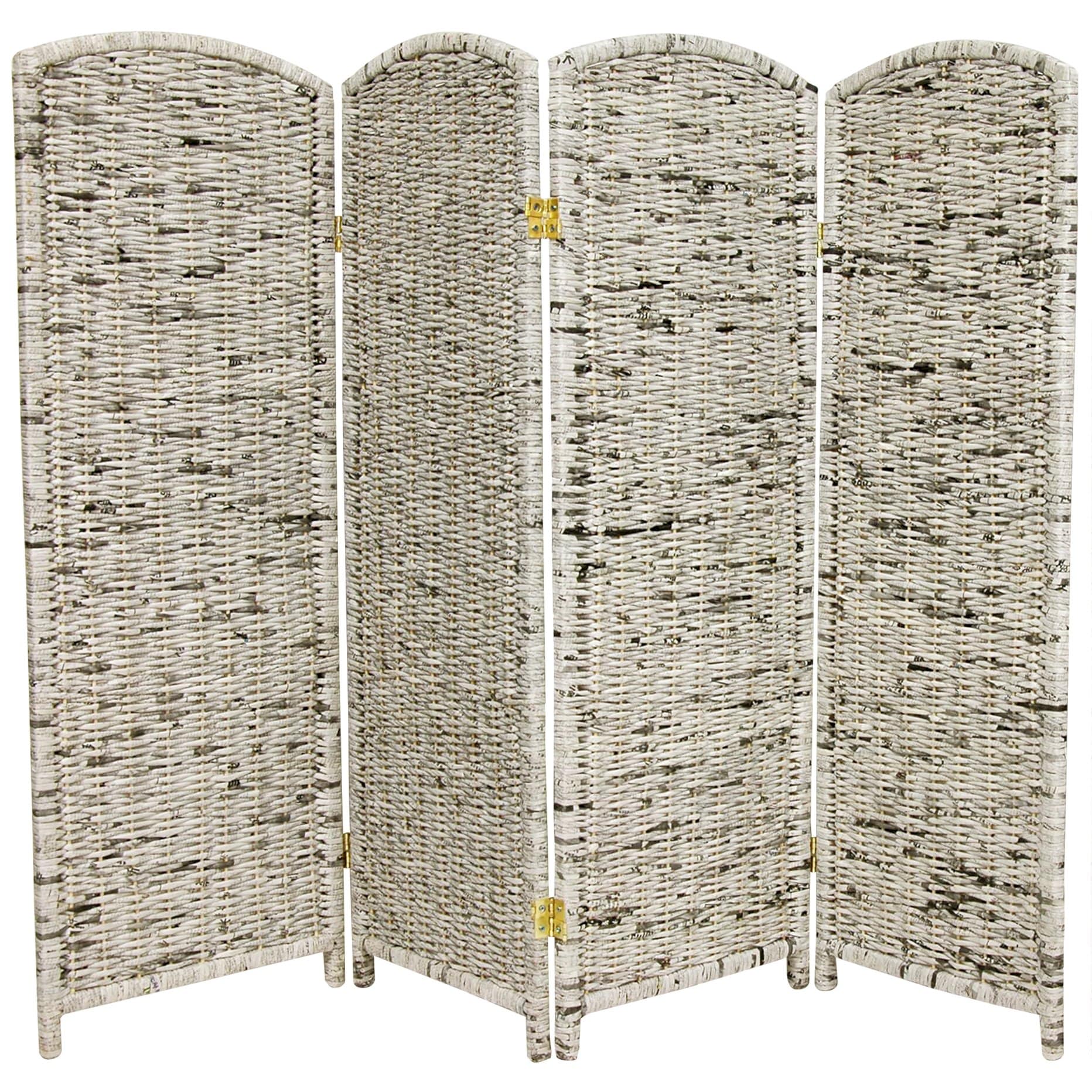 ft. Tall Recycled Newspaper Room Divider (China)