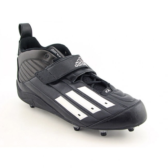 Adidas Mens Quickslant 5 D Black/White Football Cleats (Size 15 