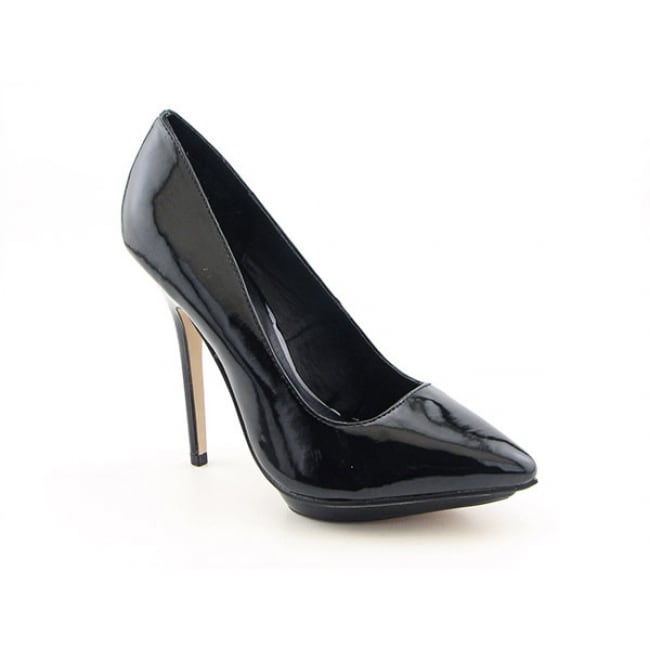 JS by Jessica Simpson Racer Womens Black Stiletto Heel Shoes