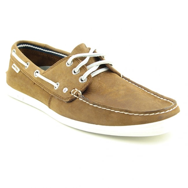 NAUTICA Men's 'Hyannis' Brown DK Carafe Boat Shoes Size 9.5 - 13970331 ...