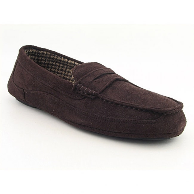 Izod Mens Sam Brown Slipper Shoes  ™ Shopping   Big