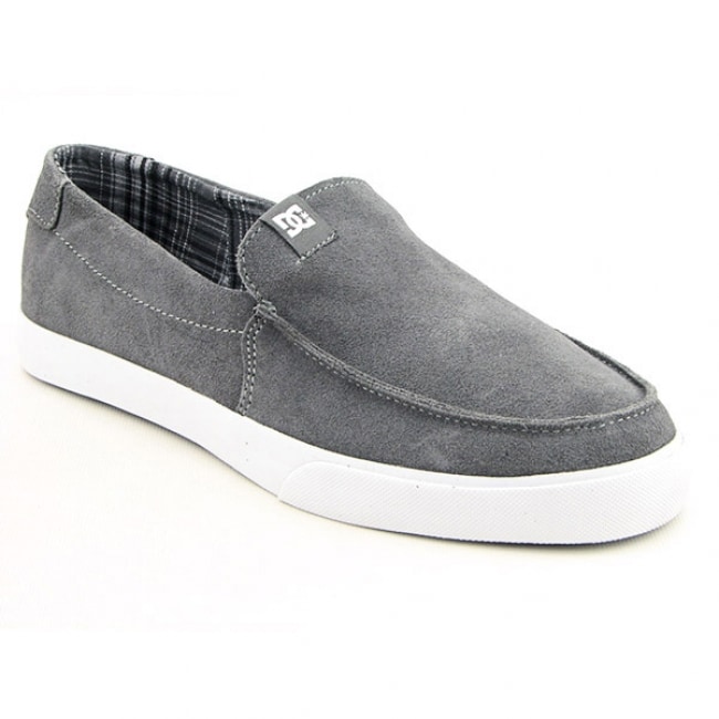 DC Shoe Co USA Mens `Villain Vulc Gray Battleship Skate Shoes 