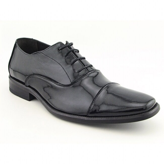 FCUK French Connection Men's 'Adler' Black Oxford Shoes - 13970487 ...