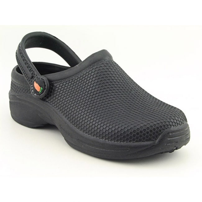 Veggies Women's 'Pineapple II' Black Clogs Shoes (Size 7) - 13970565 ...