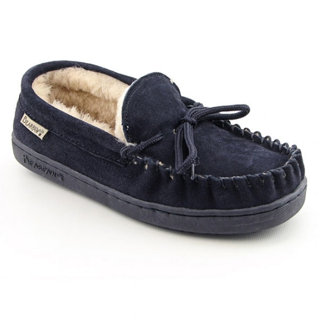 Bearpaw Womens Moc II Purple Concord Loafers Shoes  