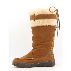Bearpaw Womens Siren II Brown Luggage Winter Boots Shoes