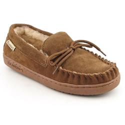 Bearpaw Women's 'Moc II' Brown Hickory Loafers Shoes - 13973678 ...