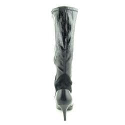 Style & Co Maverik Womens Black Knee Boots