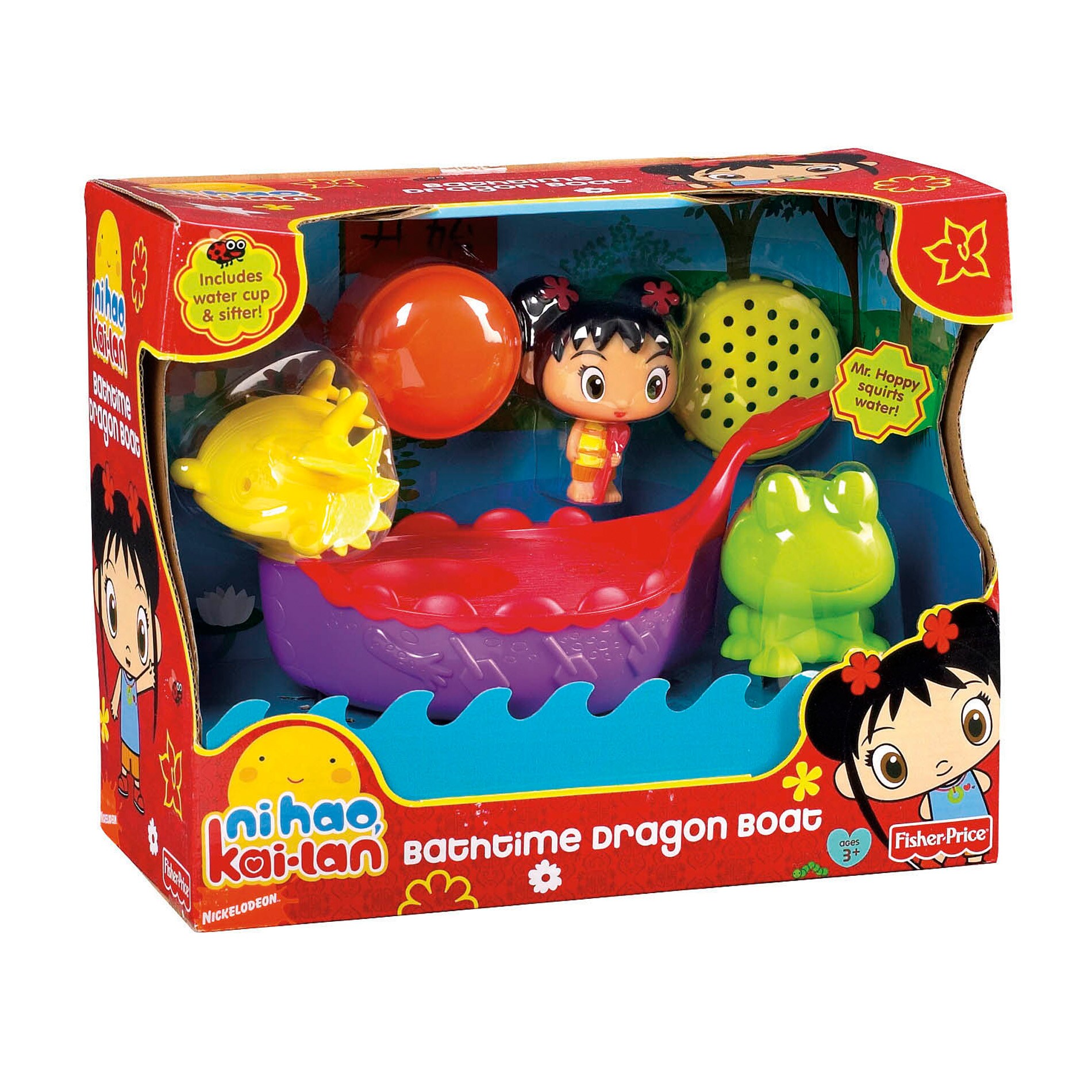 Fisher Price NIHAO Bath time Dragon Boat Play Set