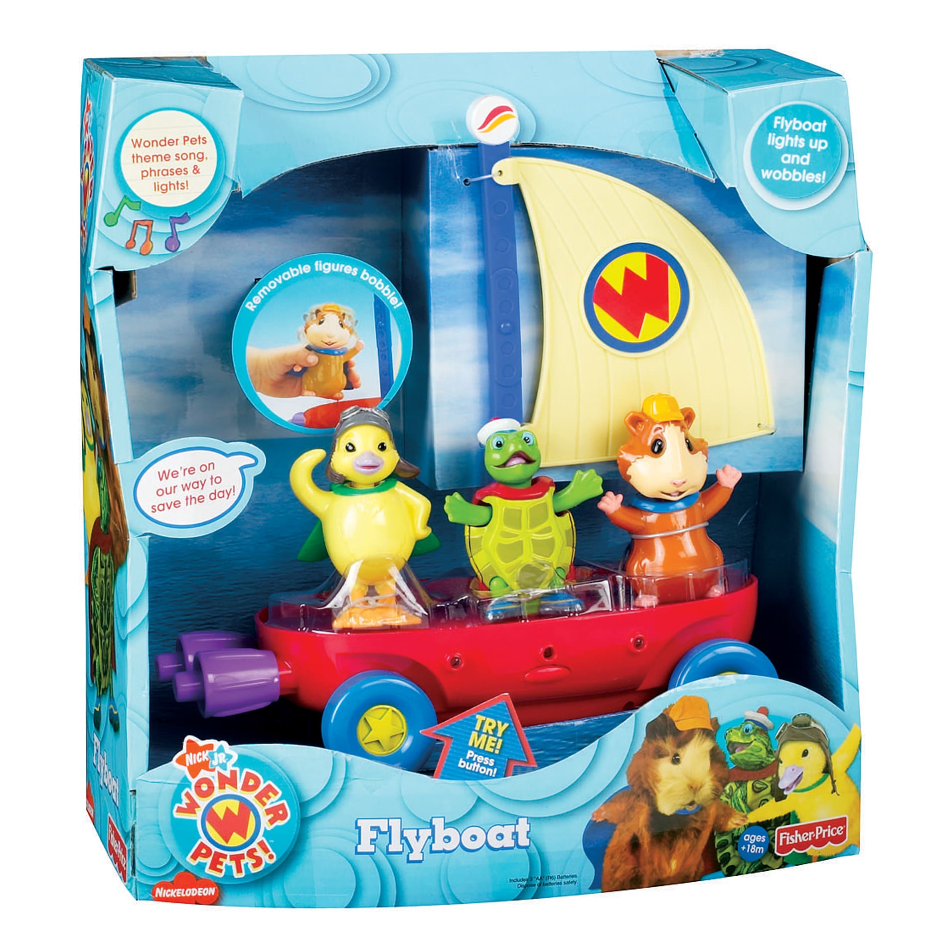 Shop Fisher Price Wonder Pets Flyboat Play Set Overstock 6355749