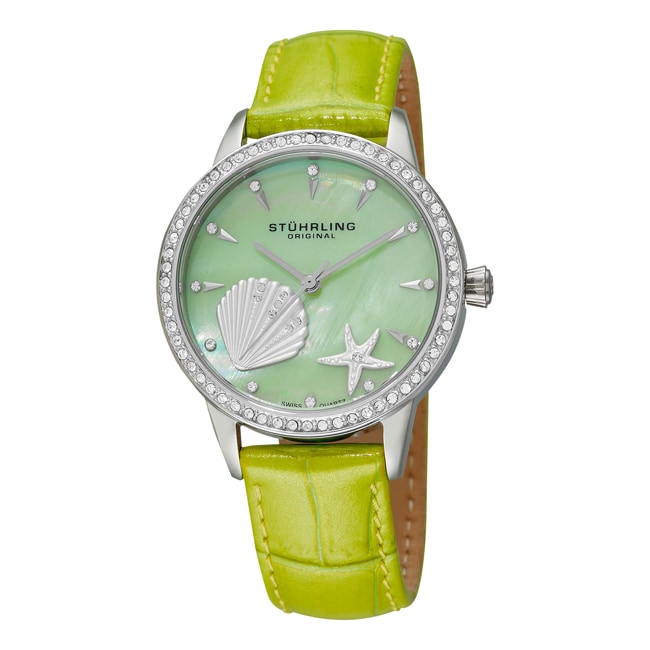 Stuhrling Original Womens Verona La Playa Swiss Quartz Watch MSRP $