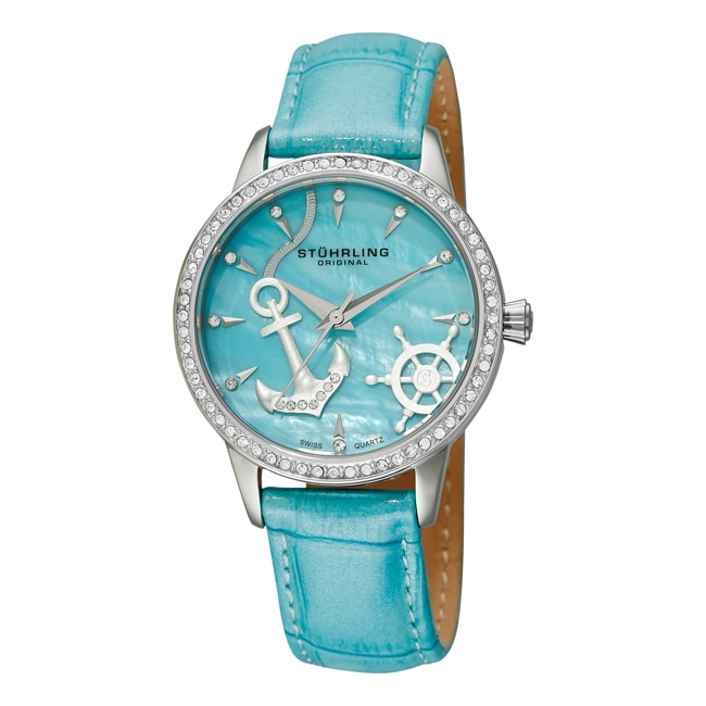 Stuhrling Original Womens Verona Del Mar Swiss Quartz Watch