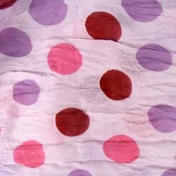 LA77 Polka Dots 75 inch Scarf