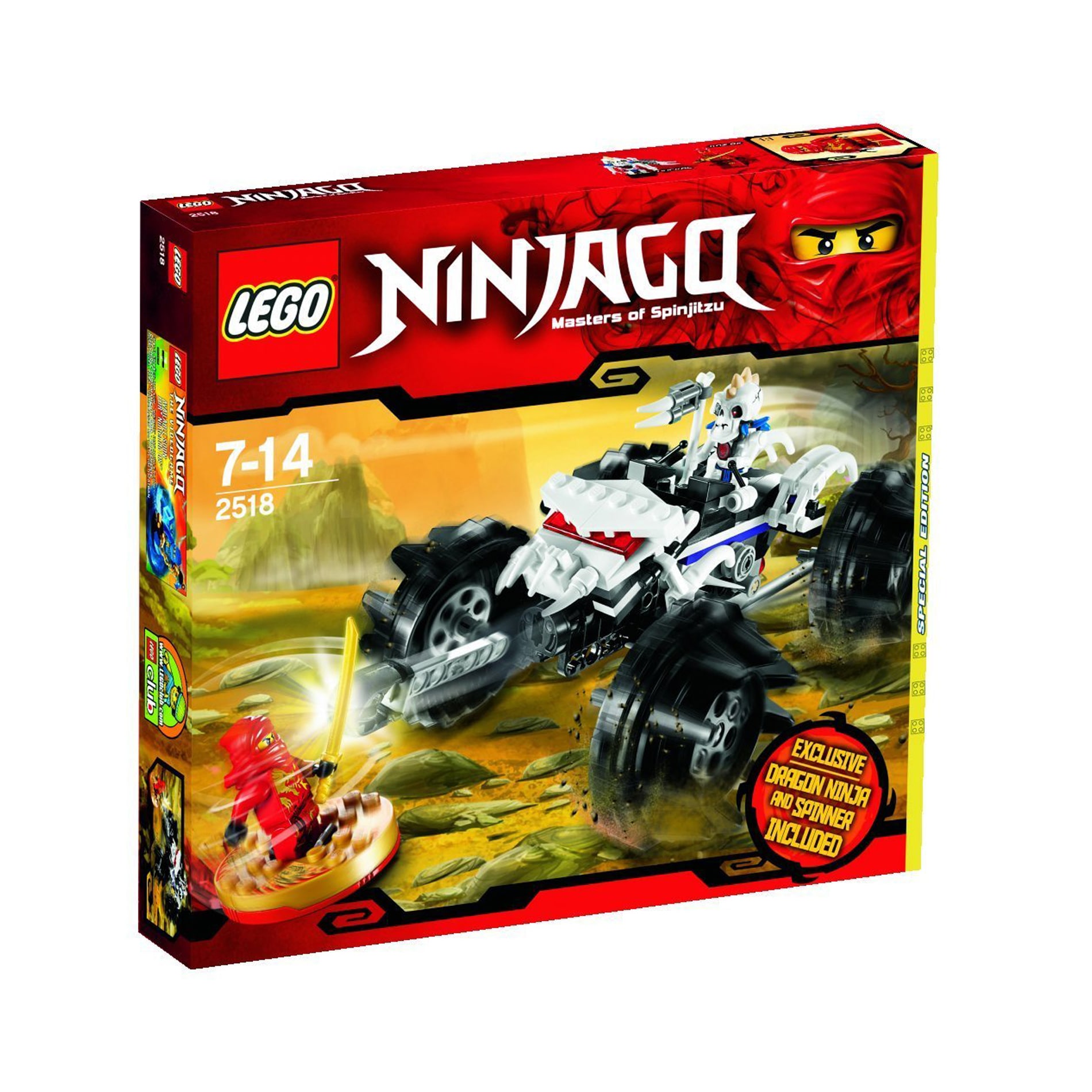 LEGO Skull Motorbike Toy Set