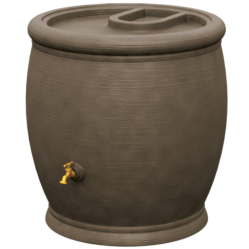 Algreen Barcelona Rain BarrelChocolate Brown (100 Gallon) Free