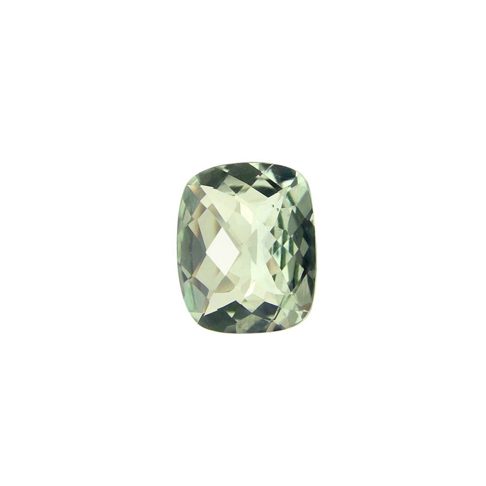 Glitzy Rocks Rectangle 14x12mm Cushion Briolette cut Green 5ct TGW