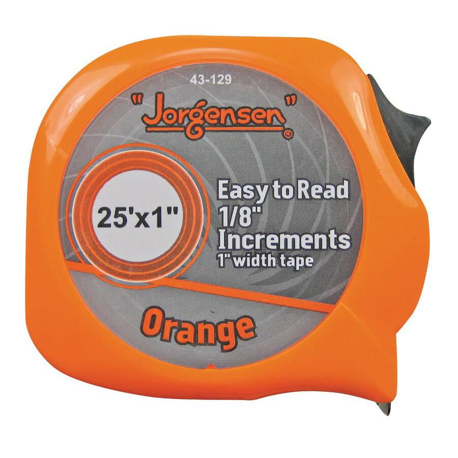 25-foot Neon Orange Power Tape Measure