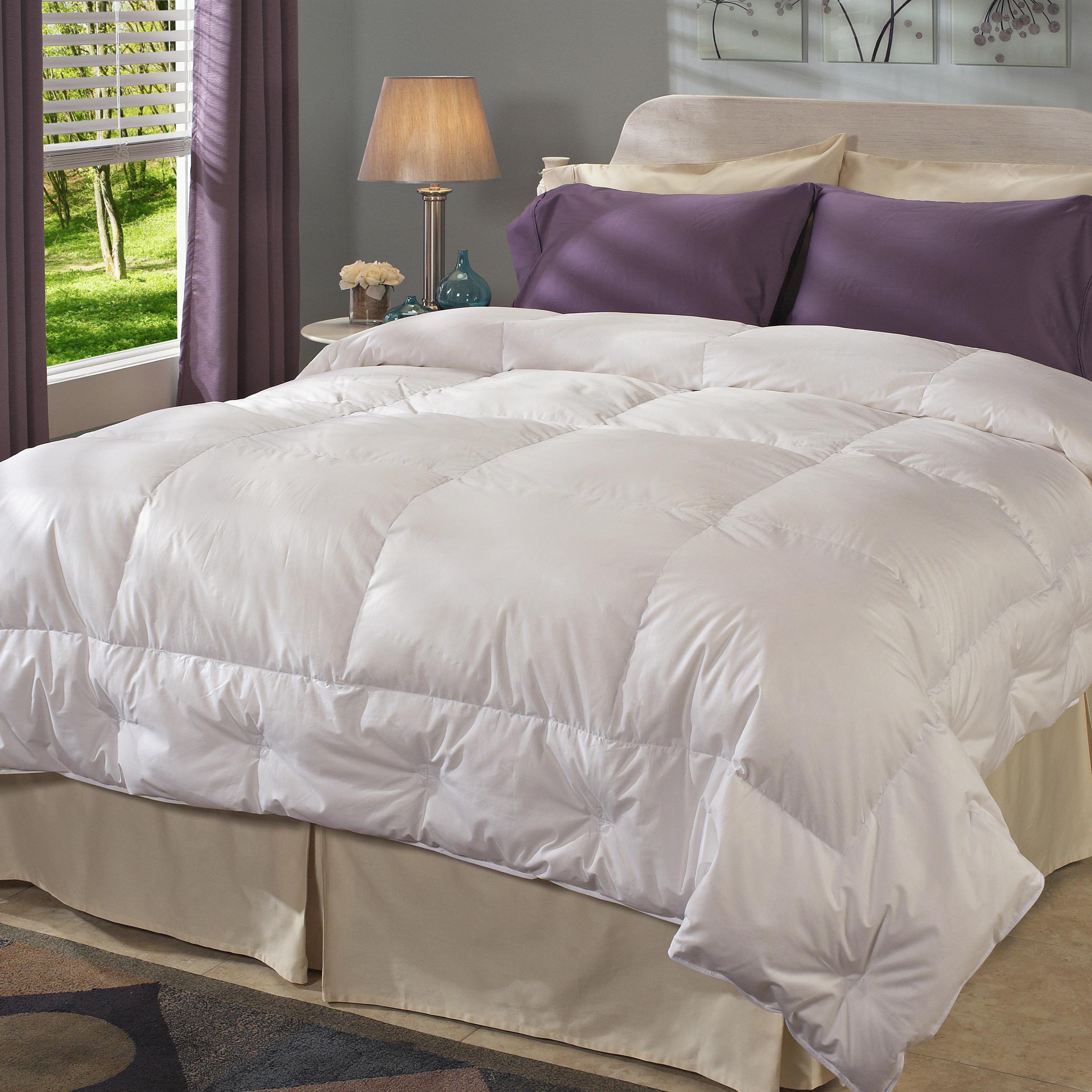 Oversized 420 Thread Count Egyptian Cotton White Down Comforter