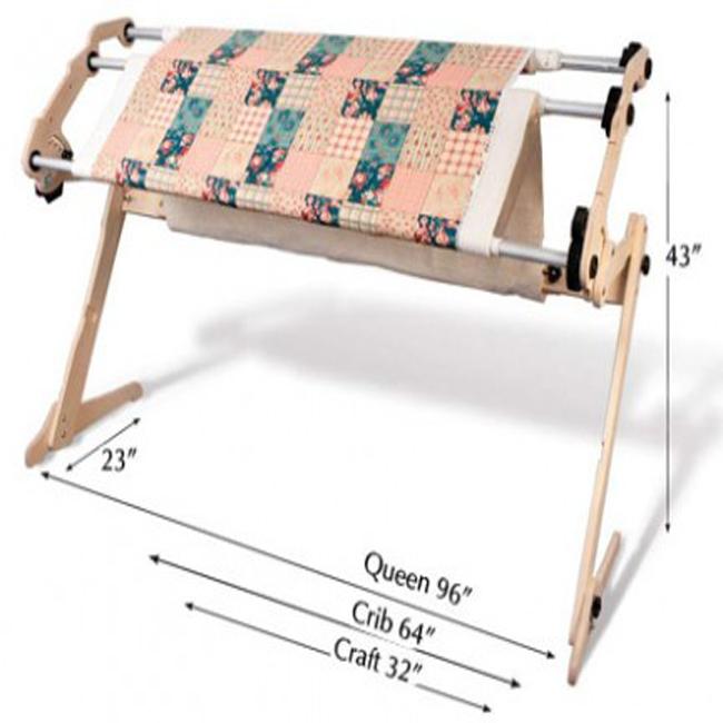 Grace Company Quilting Frame EZ3 No Baste Wooden and Metal Quilt