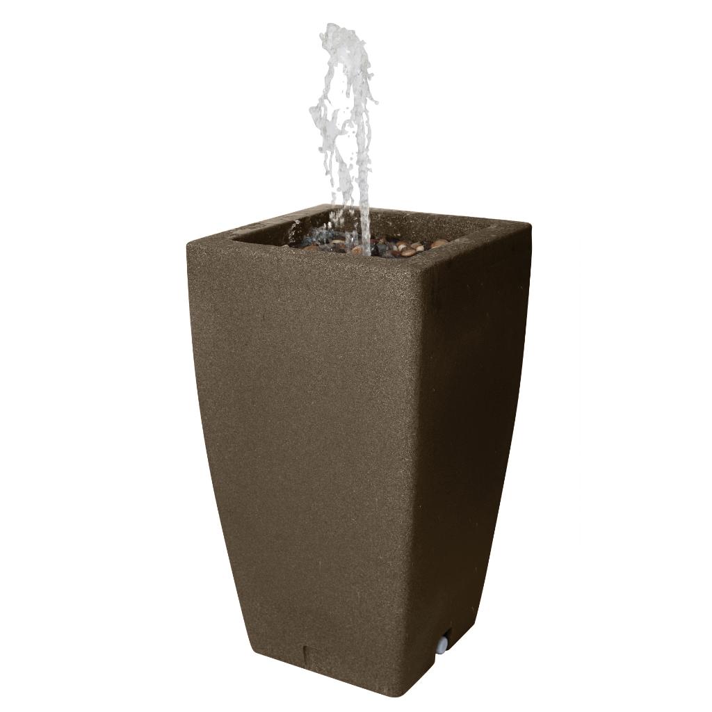 Algreen 49 Gallon Madison Fountain Chocolate Brown  