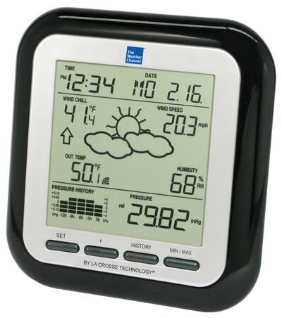 La Crosse Technology The Weather Channel WS-1910TWC-IT Wireless Professional Weather Center