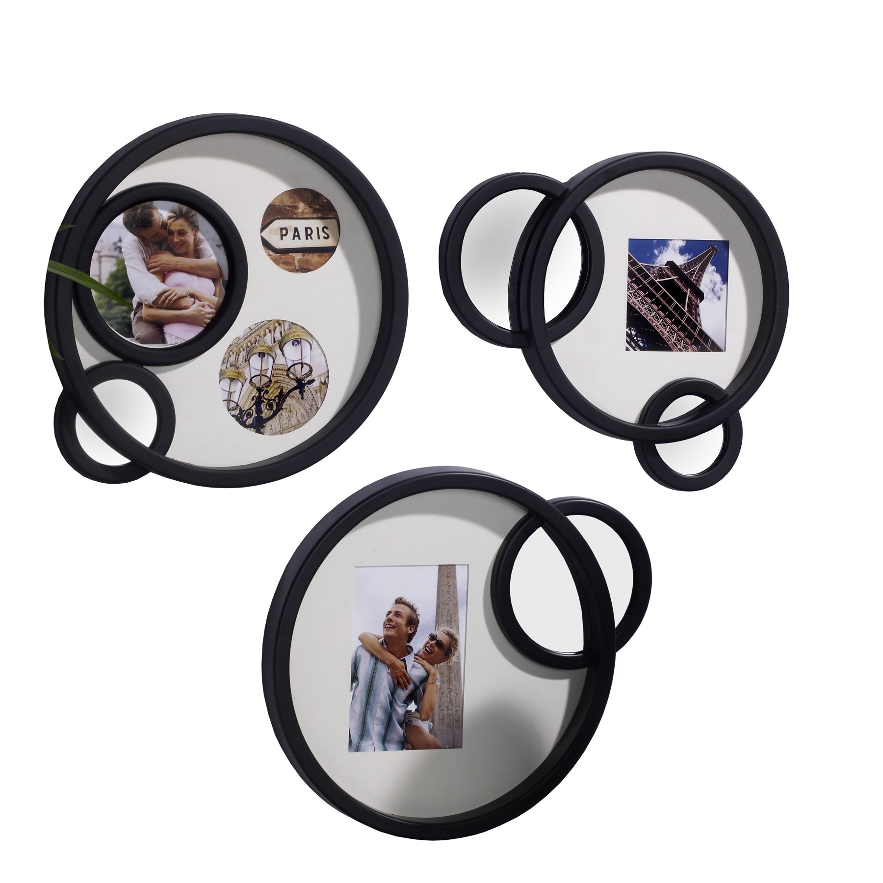 Mellanco In a Circle Frames (Set of 3)  