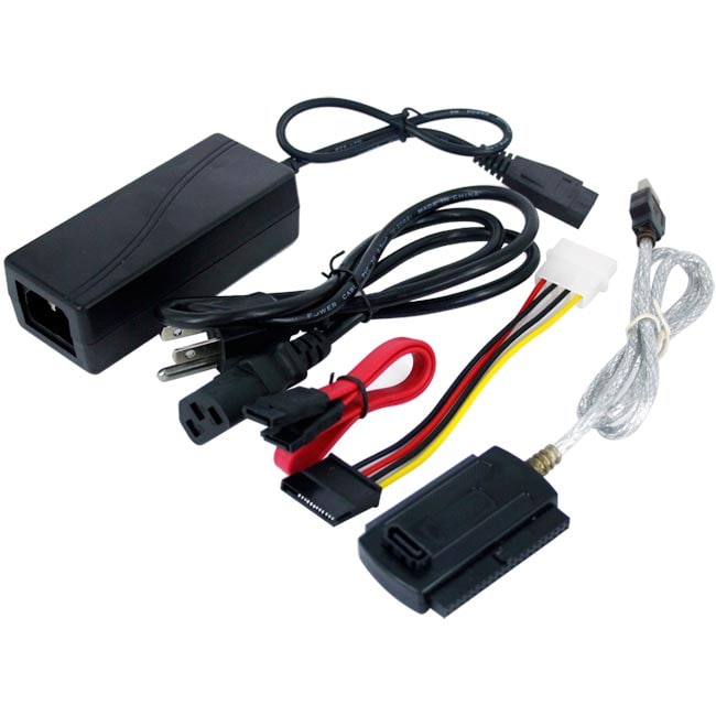 SATA/PATA/IDE Drive to USB 2.0 Adapter Converter Cable Accessory 