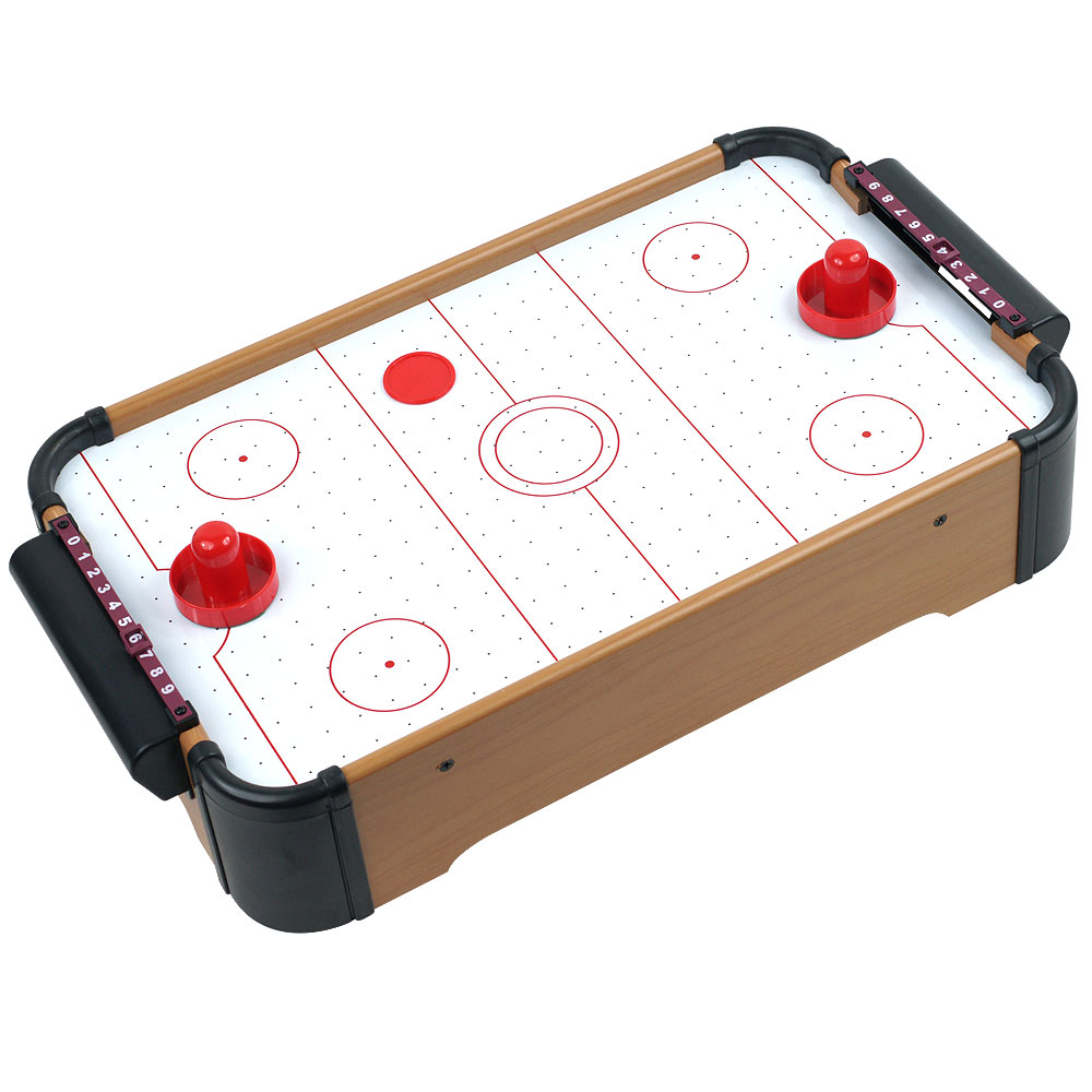 Shop Trademark Games Mini Table Top Air Hockey w/ Accessories Free
