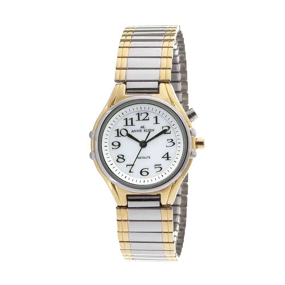 Anne Klein Two tone Metal Expansion Bracelet Watch  