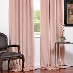 Shop Exclusive Fabrics Signature Rose Petal Velvet Blackout 108