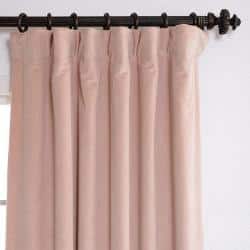 Shop Exclusive Fabrics Signature Rose Petal Velvet Blackout 108