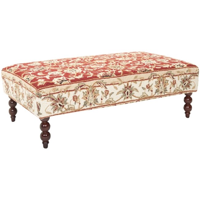 Shop Safavieh Handmade Rug Burgundy Tabriz Ottoman Free Shipping