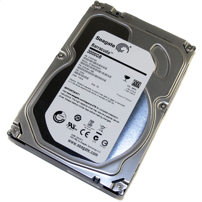 Seagate Barracuda ST3000DM001 3TB 7200RPM SATA 64MB Hard Drive