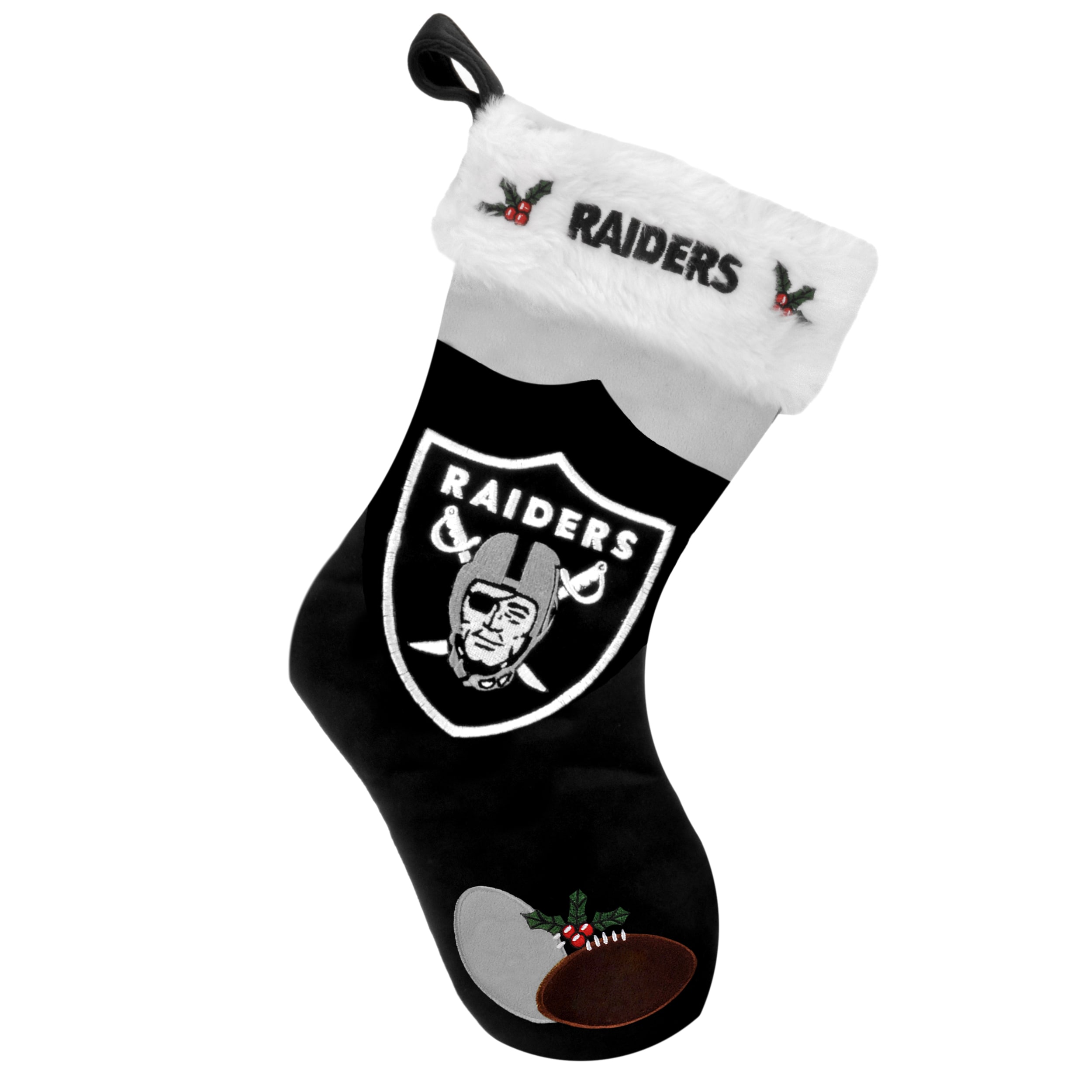 Oakland Raiders 2011 Colorblock Christmas Stocking On Popscreen