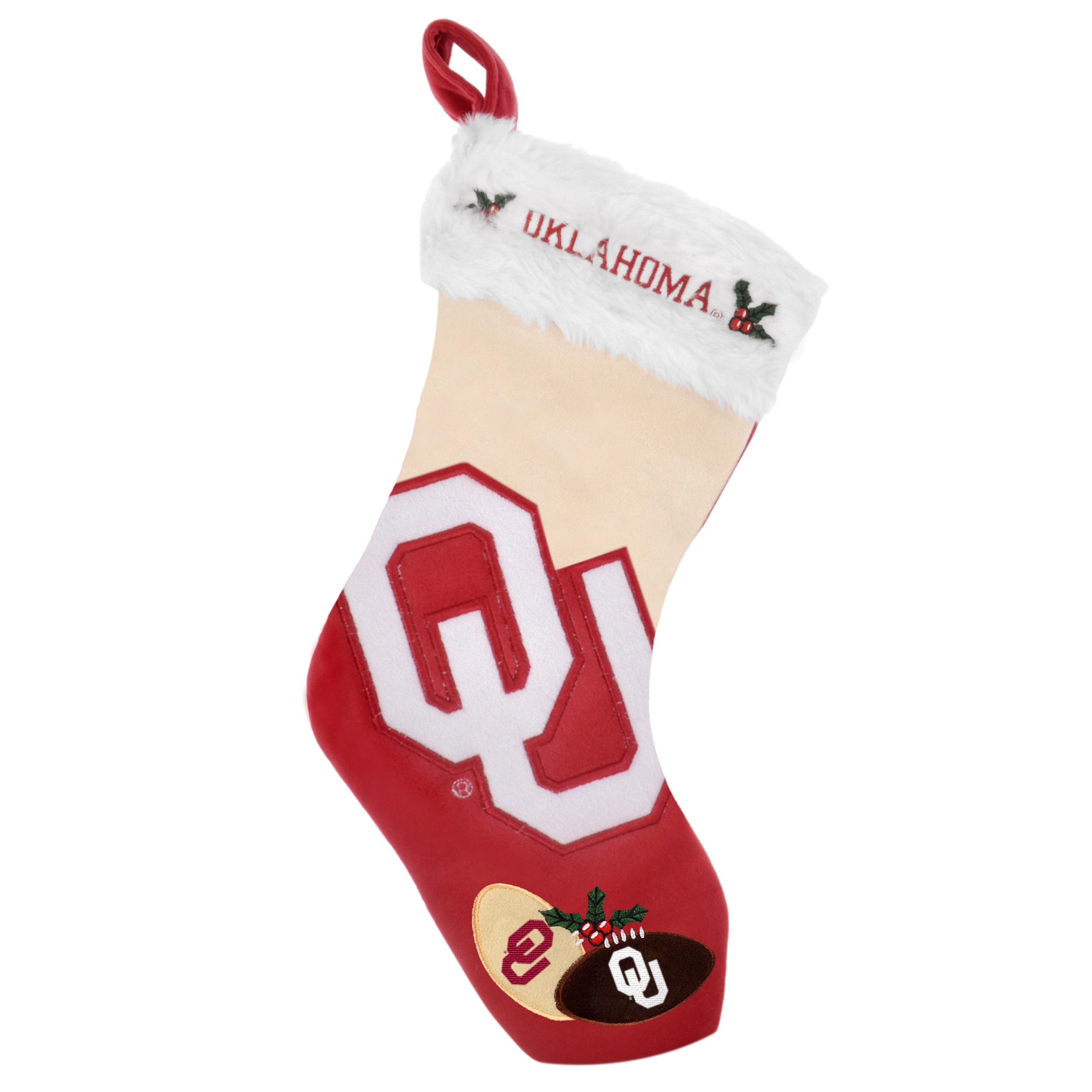 Oklahoma Sooners 2011 Colorblock Christmas Stocking