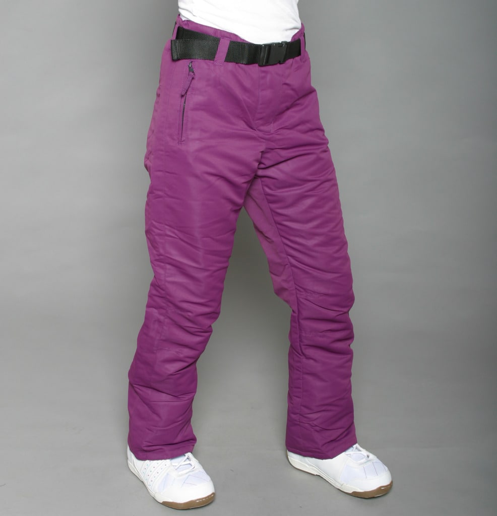 PipeLine Womens Purple Snowboard Pants